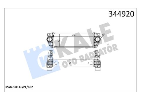 Turbo Intercoll Radyatoru Transit Connect Tc7 06 14 1.8Dı 1.8 Tdcı Al Pl System