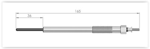 Kızdırma Bujisi Kıa Carnıval/Grand Carnıval Iıı Vq 2.9 Crdi-Crdi Lx 06 Kıa K2900 2.9D 08