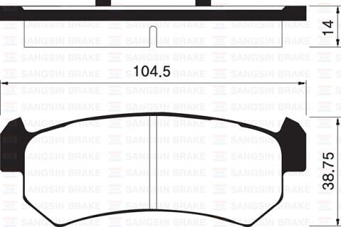 ARKA BALATA LACETTI 1.4-1.6-1.8 04 NUBIRA 1.4-1.6-1.8 2.0 04 GDB3348