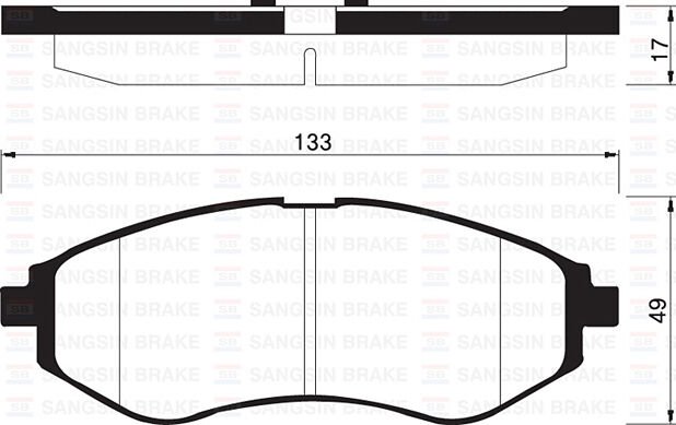 ÖN FREN BALATA CHEVROLET AVEO 1.2L 1.4L T300 11- / KALOS 1.2L 1.4L KLAS 16v 02-