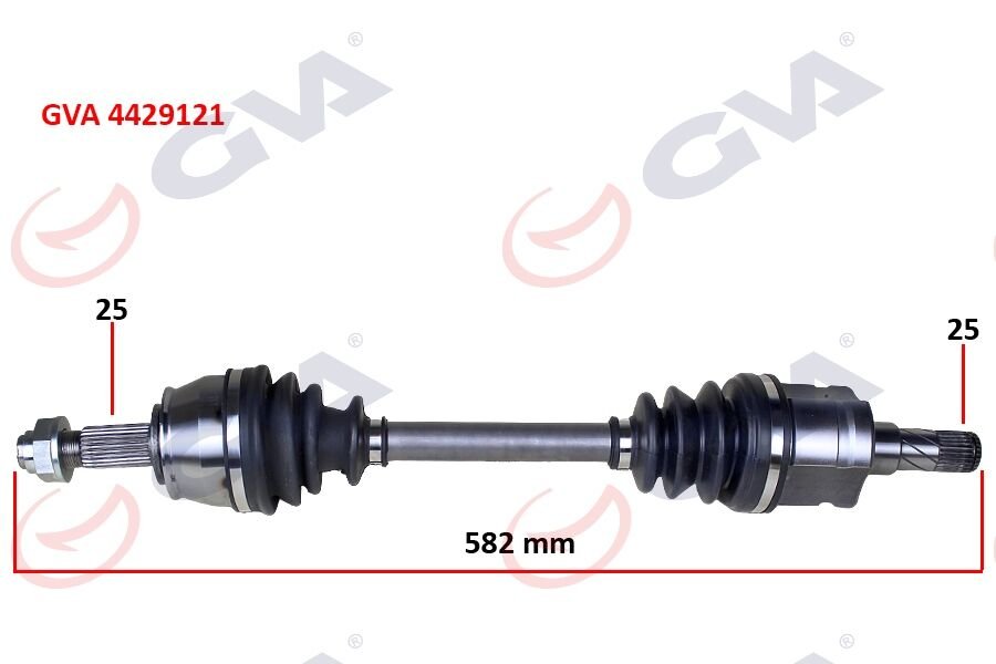 KOMPLE AKS SOL LINEA 1.6 MJT 07- FIORINO 1.3 MJT A/T 08-13 İÇ AKS KAFALI
