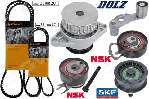 DEVİRDAİMLİ TRİGER SETİ 130x20 GOLF4-BORA 1.6 16V BCB-AZD