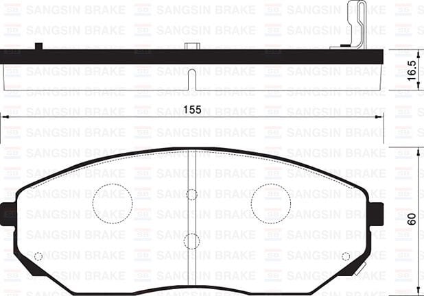 Ön Fren Balata Kıa Sorento 2.5L D4Cb Crdi 02-