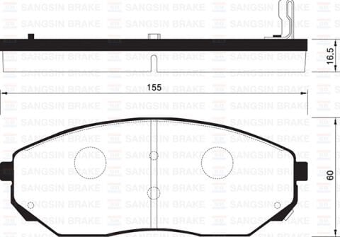 Ön Fren Balata Kıa Sorento 2.5L D4Cb Crdi 02-