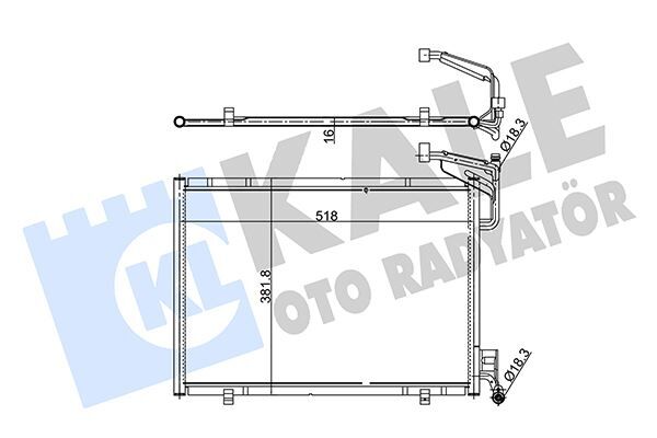 Klıma Radyatoru Kondenser Ford B Max Fıesta Vı 12 1.0 Ecoboost