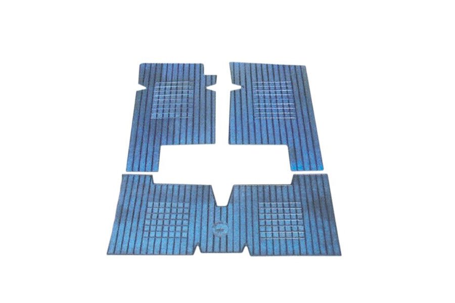 Dekoratif Paspas Kauçuk/Bezli R9-11 Gri