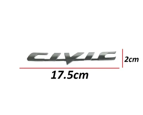 Honda Yazı Cıvıc 06-11 Arka (Cıvıc Yazısı)