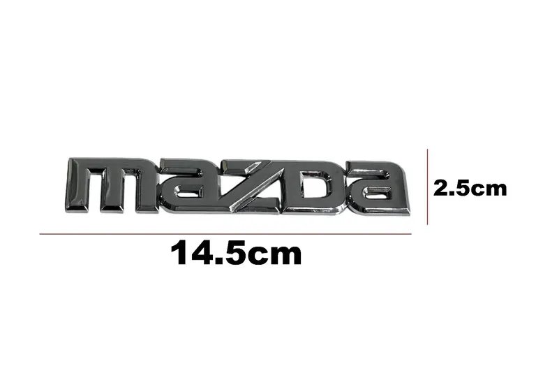 Mazda Bagaj Krom 323 92-02/626 92-02/Mazda 2 02-15/Mazda 3 02-15/Mazda 6 02-15 Arka (Mazda Yazısı)
