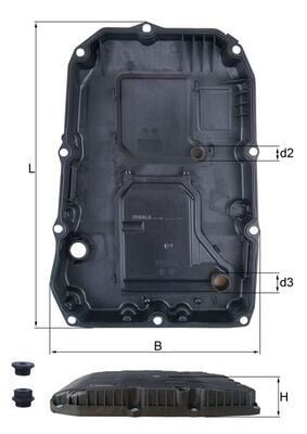 Otomatık Sanzıman Yag Karterı 9G-Tronic Mercedes W205 W213 W222 W223 C257 C292 X290 W447 B907 B910
