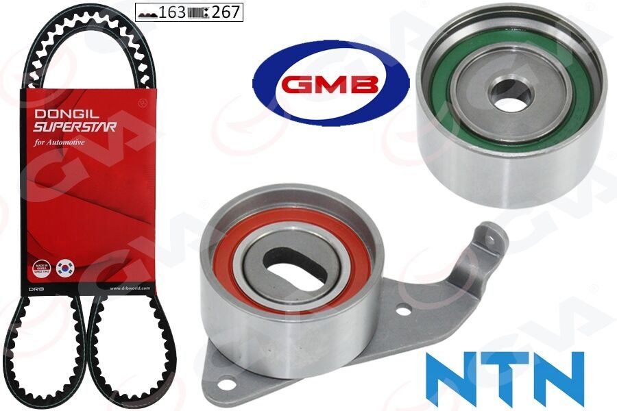 EKSANTRİK GERGİ KİTİ TOYOTA AVENSIS 2.0L 3S-FE ST220 98-00 / CORONA 2.0L 3S-F 3S-FE ST171 ST191 89-94 / CARINA E 2.0L 3S-FE ST191E 95-98 / RAV4 2.0L 3S-FE SXA10 95-00 1 KAYIŞ 2 RULMAN
