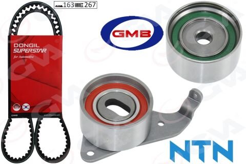 EKSANTRİK GERGİ KİTİ TOYOTA AVENSIS 2.0L 3S-FE ST220 98-00 / CORONA 2.0L 3S-F 3S-FE ST171 ST191 89-94 / CARINA E 2.0L 3S-FE ST191E 95-98 / RAV4 2.0L 3S-FE SXA10 95-00 1 KAYIŞ 2 RULMAN