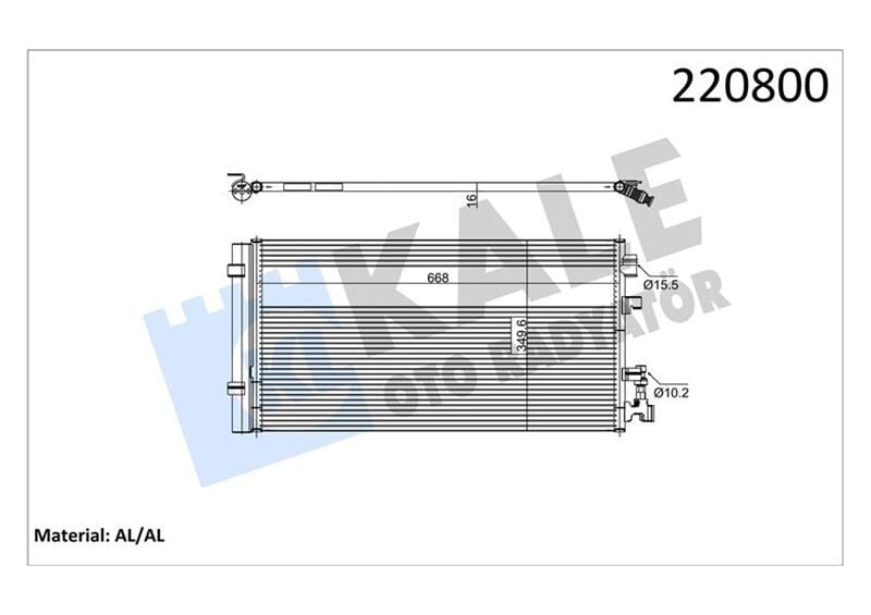 Klima Kondenseri Fluence I Sıra Alb Sistem 08-10