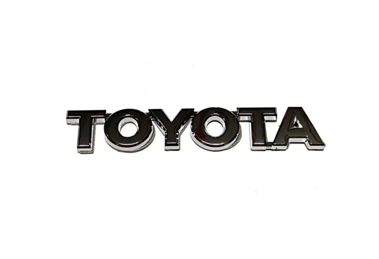 Toyota Yazı Hılux Vigo 07-14 Arka (Toyota Yazısı)