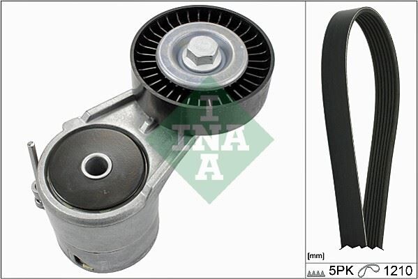 Alternatör Gergi Kiti Astra F-G-H-Combo-Corsa B-C-Zafıra-Vectra C 1.4-1.6-1.8İ-1.8 16V 5Pk1210 6340626-1340635