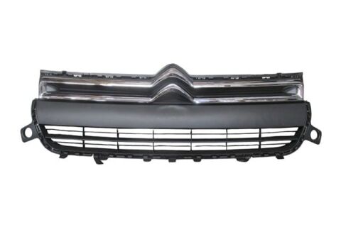 (yeni Ürün!!!)cıtroen Berlıngo- 15/18; Ön Panjur Siyah Nikelaj Çıtalı (tw)