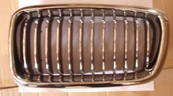 Bmw 7 Serı- E38- 99/01; Ön Panjur Sol Nikelajlı/siyah - 51138231595