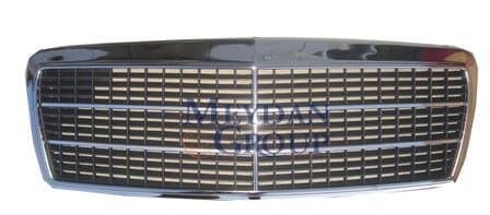 Mercedes E Class- W210- 96/99; Ön Panjur Komple Nikelajlı (petekleri Siyah)(5çıtalı)(classıc)(tw) - 2108800083