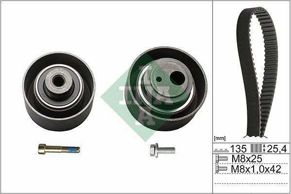 EKSANTRİK GERGİ KİTİ 134x254 P106 II 1.6 96- TU5J4 -SAXO 1.6 96-03 TU5JP4 K015458XS