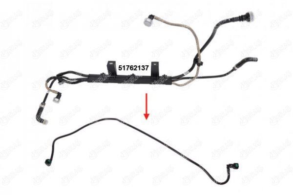 Yakıt Hortumu Fıat Lınea 1.3 Multıjet Braket Hariç