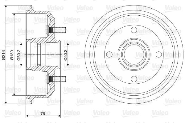 Arka Kampana Escort 90 00 Fıesta Iıı Fıesta Iv 00 12 180 Mm Abs
