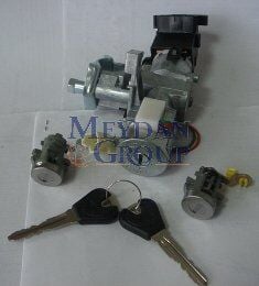 Mazda 323- Famılıa- 95/97; Kontak Kilit Seti (2li Set) (kontak/kapı) (termikli) (tw) - 963015F110