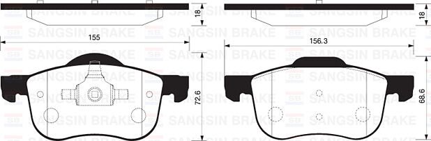 ON FREN BALATASI VOLVO S60 00 S70 97 00 S80 98 V70 97 07 V70 01 07 XC70 00 XC90 02 12 16 JANT