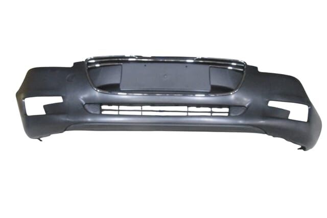 (yeni Ürün!!!)peugeot 508- 11/14; Ön Tampon Siyah Panjurlu Komple/çeki Kapaklı/braketli (tw)