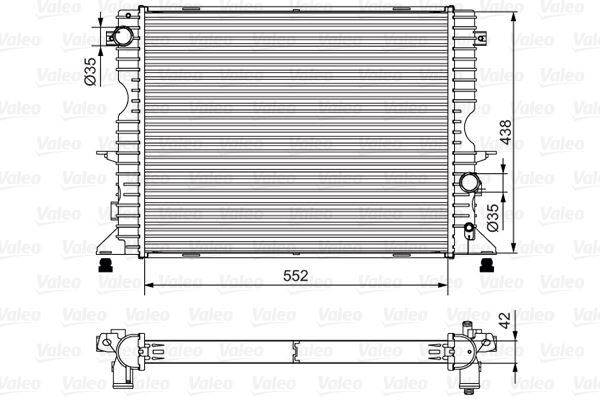 Motor Su Radyatoru Dt244 Dt224 Defender L316 Defender L317 07 16