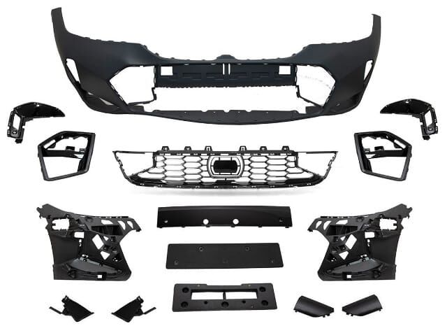 (yeni Ürün!!!)bmw 3 Serı- G20- 23/24; Ön Tampon (ızgaralı/braketli/plaka Plastikli) (15 Parça) (m-tech) - A51115A69619S1