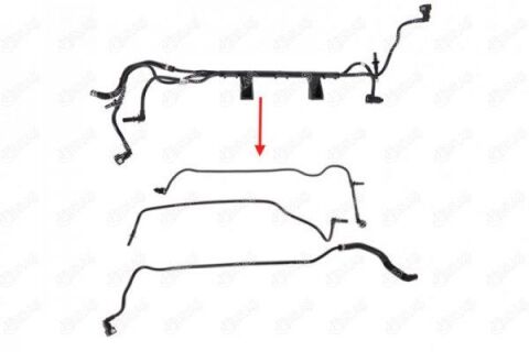 Yakıt Borusu Tk Doblo 1.3 Mjtd 09 133395-133396-133411