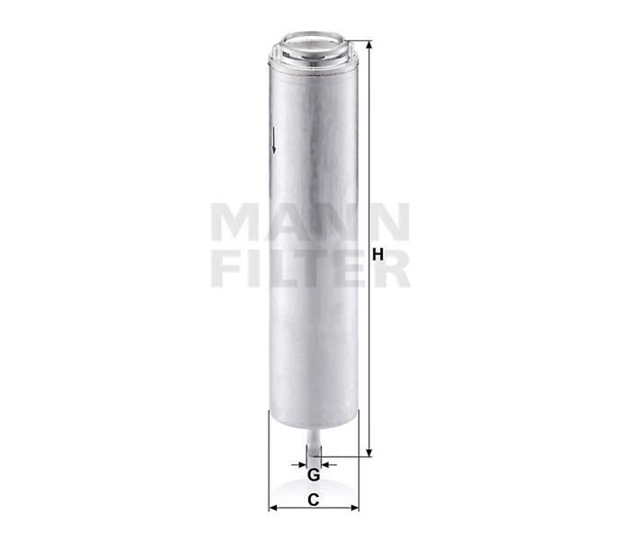 WK5002x YAKIT FILTRESI BMW E81 E82 E87 E88 E90 E46 E60 F10 F06 F07 E65 F01 E83 E70 F15 F16 E70 E71 MINI R55 R56 R57 R59 R60 R61