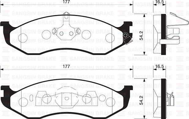 ÖN FREN BALATA JEEP GRAND CHEROKEE I 4.0L 5.2L 91-99 . WRANGLER 96-07
