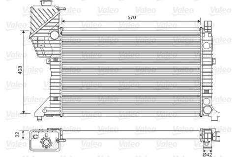 Motor Su Radyatoru Mercedes Sprınter B901 B904 96 06