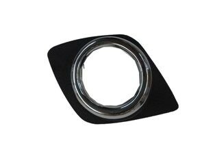 52128-42080 - Toyota Rav4- 09/10; Sis Lamba Kapağı Sol Siyah Sis Delikli (Nikelaj Çerçeveli)