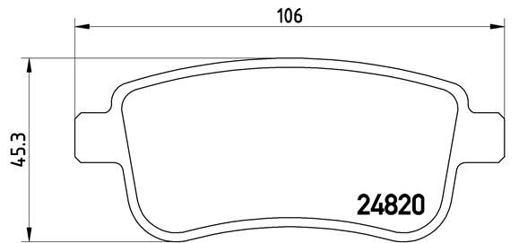 ARKA FREN BALATASI FLUENCE 09 MEGANE III 09 MEGANE IV 15 SCENIC III 09 CLIO V 19 CAPTUR II 20 1.0 TCE 1.2 TCE 1.3 TCE 1.5 DCI 1.6 SCE 440603734R
