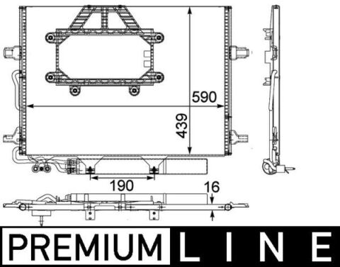 KLIMA RADYATORU MERCEDES C219 W211 S211