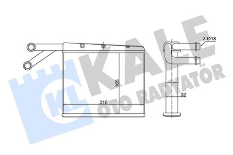 Kalorıfer Radyatoru Mercedes Sprınter B901 B904 95 06