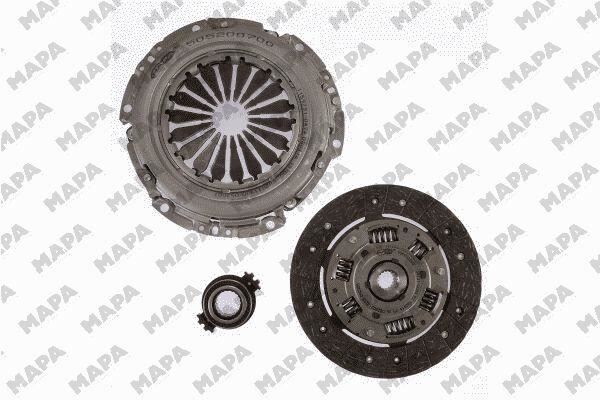 Debriyaj Seti Partner-Berlıngo-P106-P206-P306-P307-C2-C3-C4-Saxo-Xsara 1.4-1.6 16V Vtı Tu1Jp.Tu3Jp-Et3J4-Tu5Jp4