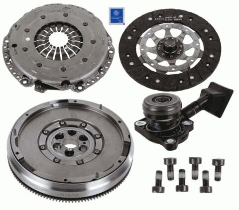 Debriyaj Volanlı Kit Volant Set Rulman P207-P208-P308-P508-P2008-P3008-P5008-C3-C4-C5-Ds3-Ds4-Ds5 Oynar Euro5 1.6 Hdı Dv6C