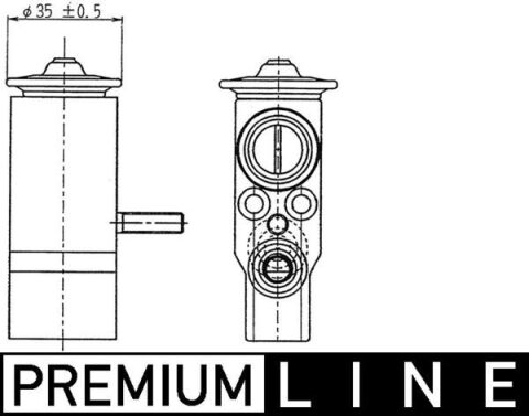 Klıma Valfı Expansıon Mercedes W202 W210 R170 W638 W639 B901 B904 B906