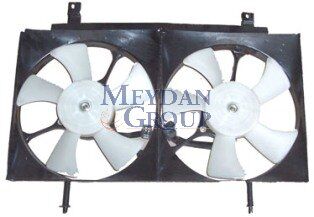 214815B600 - Nıssan Altıma- A31- 89/92; Radyatör Ve Klima Fan Davlumbazı Çiftli (Sac)