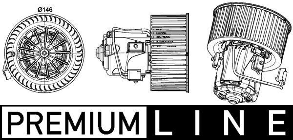 Kalorıfer Motoru Premıum Lıne Bmw F10 F07 F12 F13 F06 F01