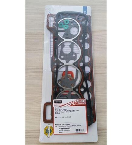 Üst Takım Conta Keçesiz-Subap Lastiksiz R12 1400