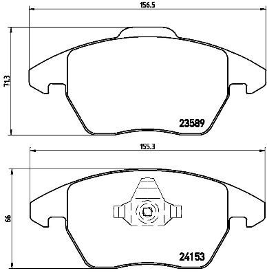 ÖN BALATA C4 PICASSO 06 11 P5008 1.6 16V-2.0 16V-2.0 HDI 08 12 P3008 12 DS4 11 DS5 12