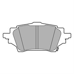Arka Fren Balata Toyota Corolla 1.6L 1Zr-Fae Zre210 19- / 1.2L 8Nr-Fts Nre210 / 1.8L 2Zr-Fxe Hybrid Zwe211 19-