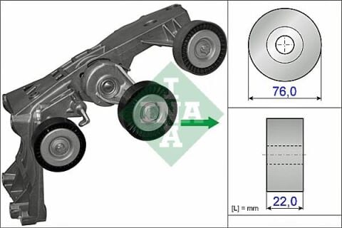 Kayıs Gergı Rulmanı Mercedes M266 W169 W245 Kutuklu