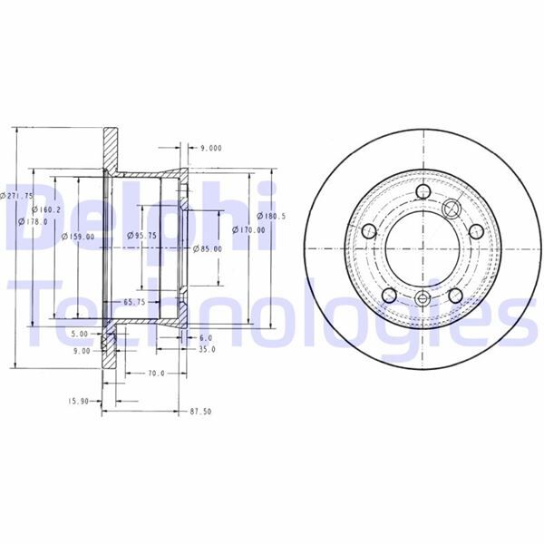 Fren Dıskı Arka Mercedes Sprınter B901 B904 . Vw Lt 28-35-46 Tek Teker