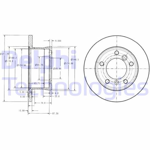 Fren Dıskı Arka Mercedes Sprınter B901 B904 . Vw Lt 28-35-46 Tek Teker