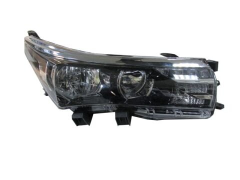 81130-02E70 - Toyota Corolla- Nde180- 13/16; Far Lambası Sağ Elektrikli/Motorsuz/Ledli/Nikelaj Çıtalı (E Marklı)