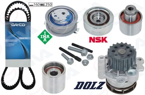 Devirdaimli Triger Seti Crafter-T6-A3-Jetta-Caddy-Polo-Passat 1.6-2.0 Tdı Cayb/C/D- Caab/C-Ckub-Cffb Cfwa-Caga